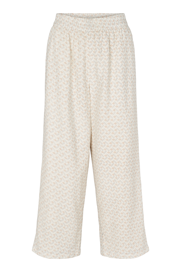 Basic Apparel Ember Pants Bukser 678 Birch / Amber Brown / Blue Horizon